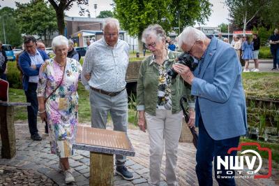 Nieuwe namenmonumenten eren oorlogsslachtoffers in gemeente Elburg - © NWVFoto.nl